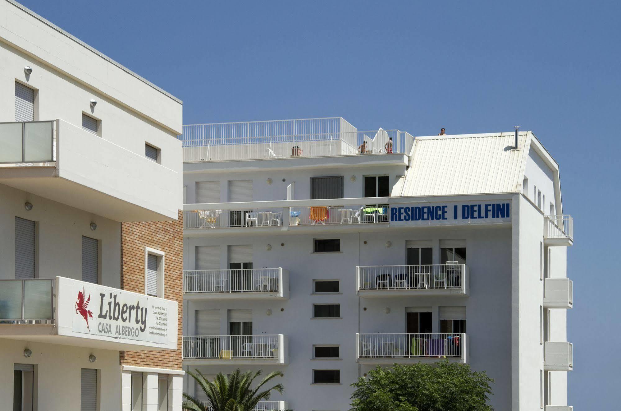 Residence I Delfini Cupra Marittima Dış mekan fotoğraf